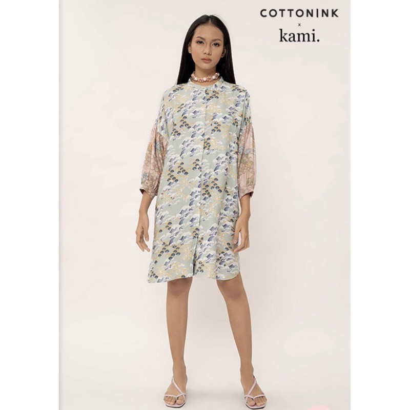 Mint Green Kanagawa Levana sz S/M