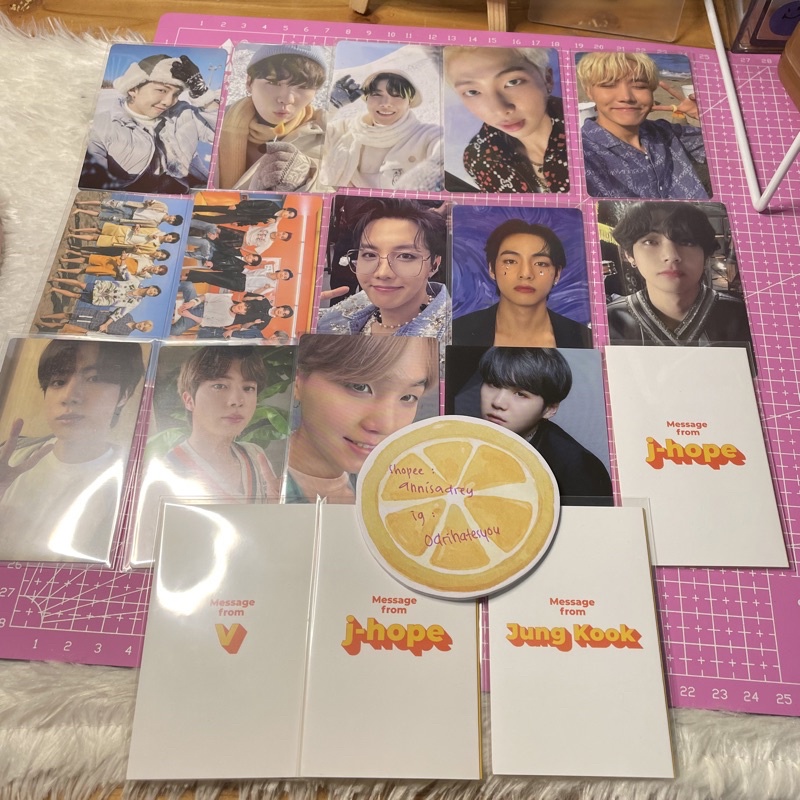 photocard pc bts winpack persona butter mots one dvd concept book clue route ld be essential namjoon