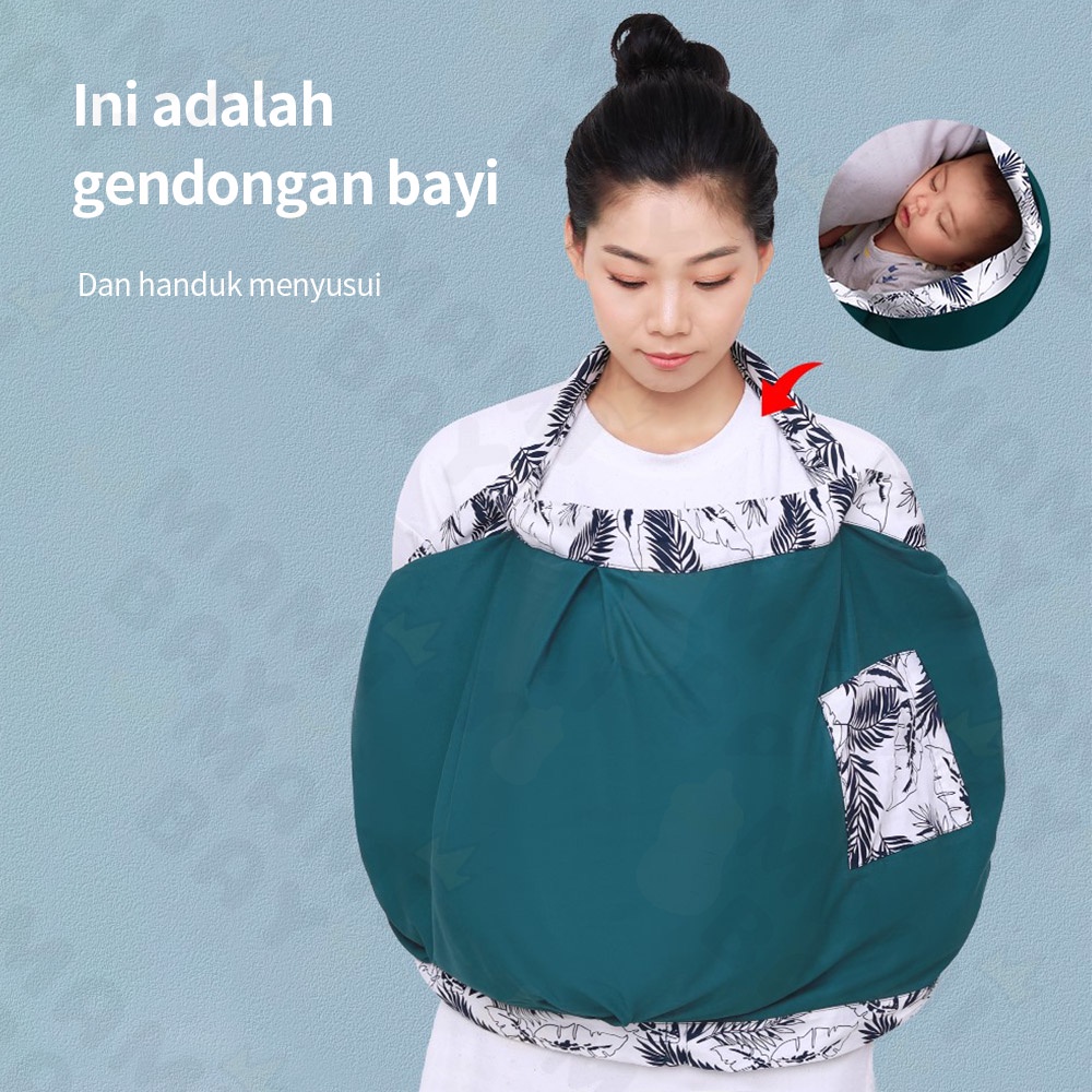 Mamibayi Kain gendongan bayi ukuran kecil geos baby carrier untuk memudahkan bayi tidur