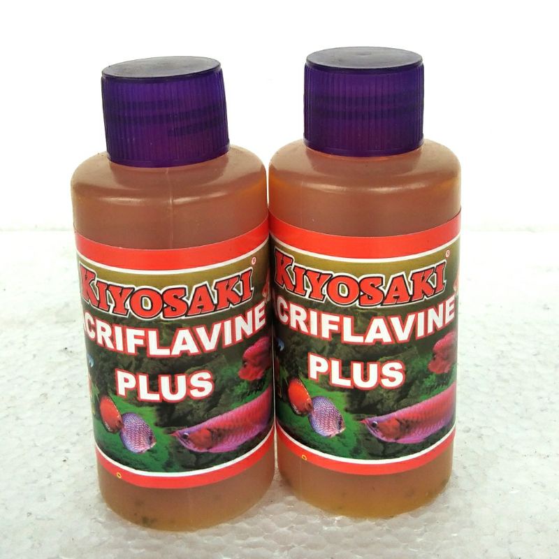 ACRIFLAVIN PLUS KIYOSAKI obat ikan hias stes jamur sirip sisik ekor luka infeksi katarak