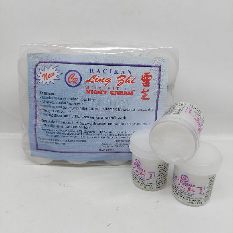 (LUSINAN) CREAM LING SHI MALAM // CREAM LING SHI MALAM ORIGINAL
