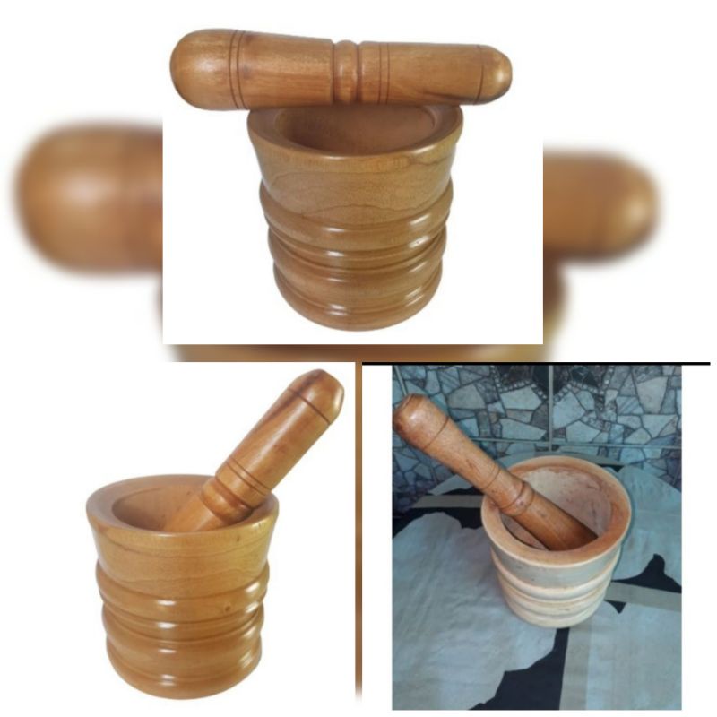 lumpang kayu/alat penumbuk tradisional