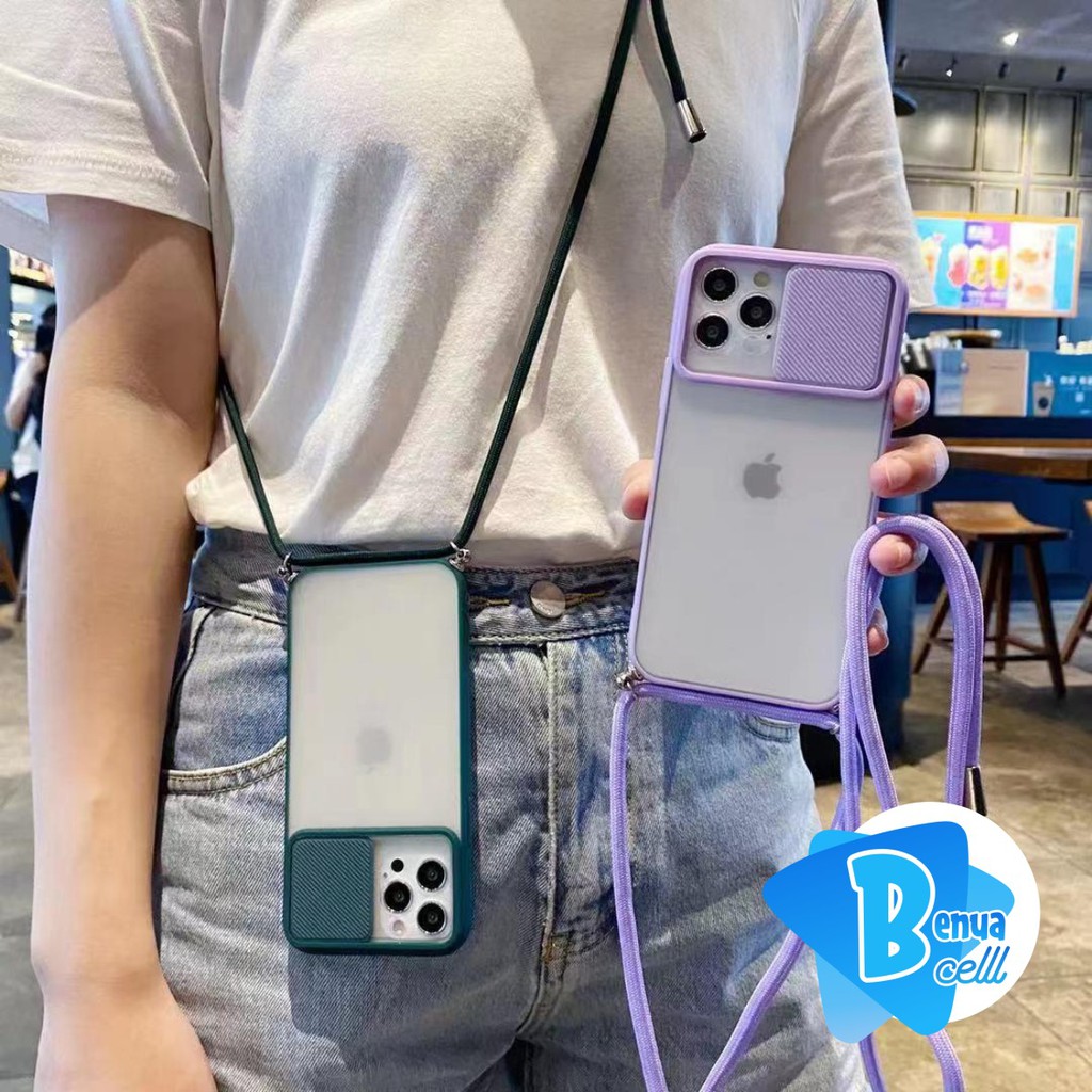 SOFTCASE SLINGCASE SLIDE PELINDUNG KAMERA SAMSUNG J2 J4+ J5 J6+ J7 PRO CORE PRIME A03s BC1657