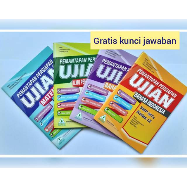 Buku Akasia Smp Mts 2020 Terbaru Persiapan Pemantapan Ujian Smp Mts 2019 2020 Shopee Indonesia