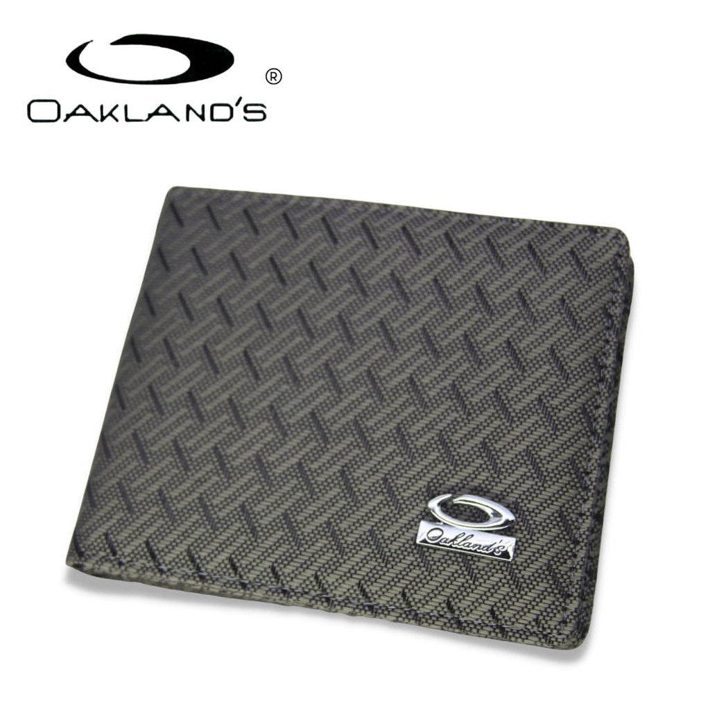 OAKLAND'S Dompet Pria Bahan Canvas CVS-A 03 Dompet Lipat