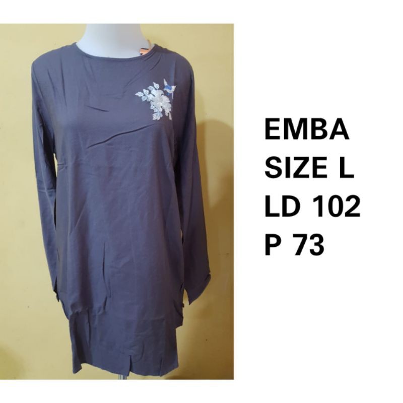EMBA LADIES Atasan blouse wanita size L