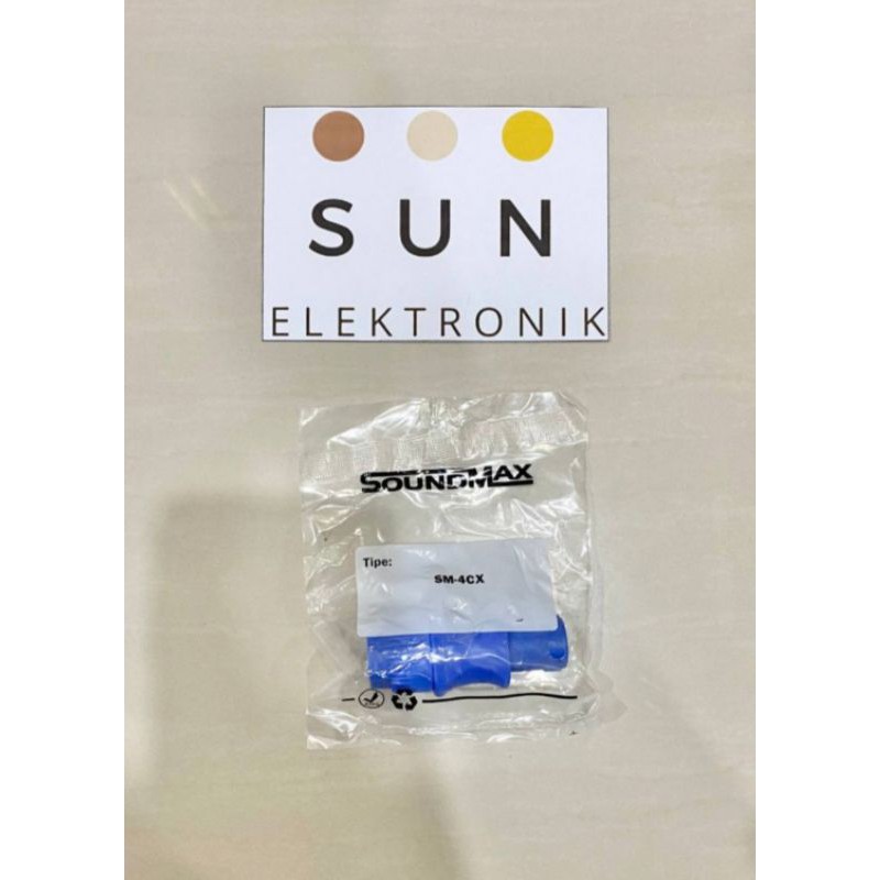 Jack Spikon Soundmax SM 4CX Original Terbaik Jek Spikon SM4CX