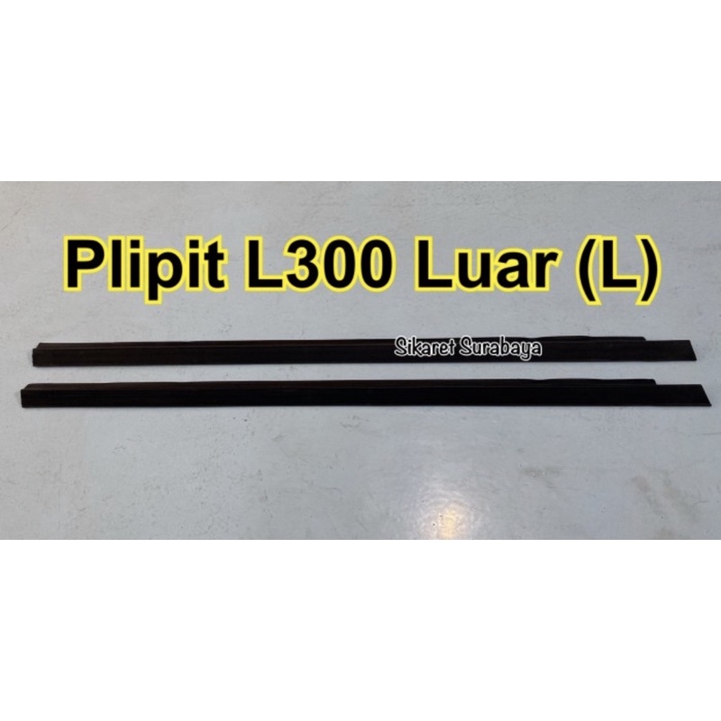 Karet Pelipit List Kaca Weather Strip L300 Depan Luar