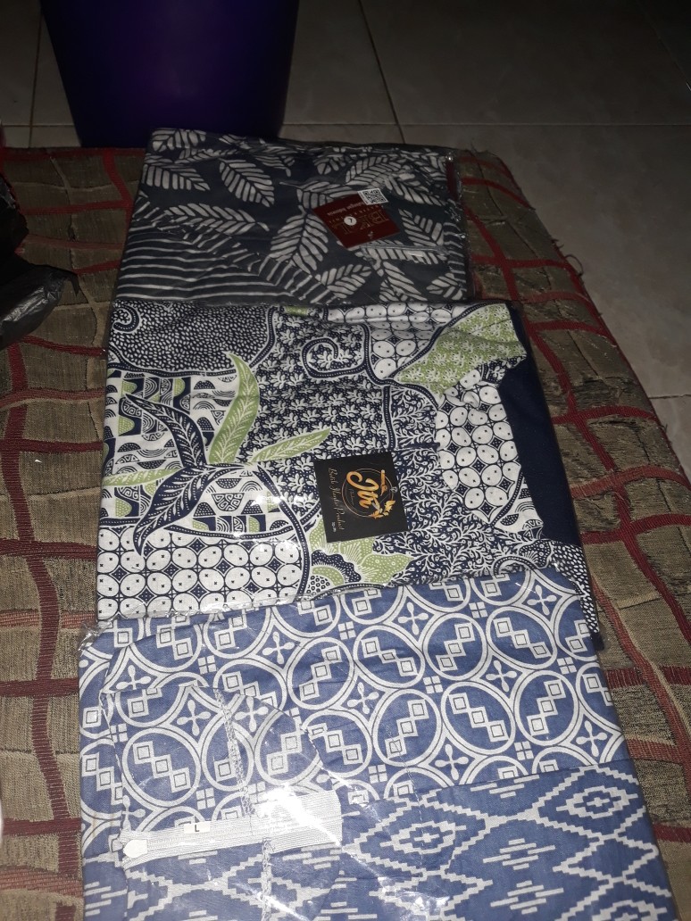 Baju Batik Wanita Modern Monalisa Genes M,l,xl Asli Pekalongan
