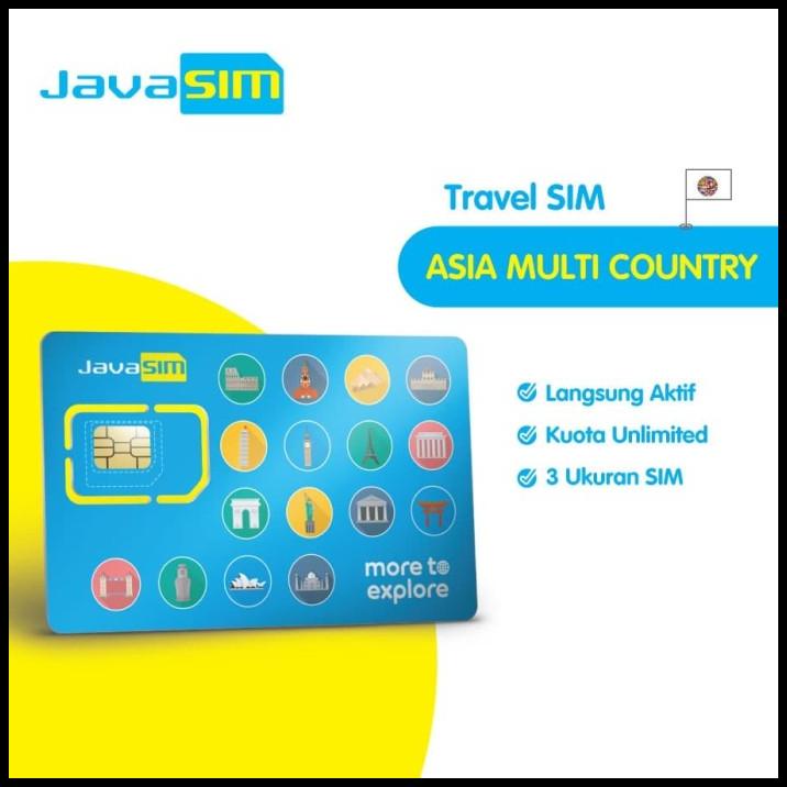 Javamifi Sim Card Asia Unlimited 10 Hari