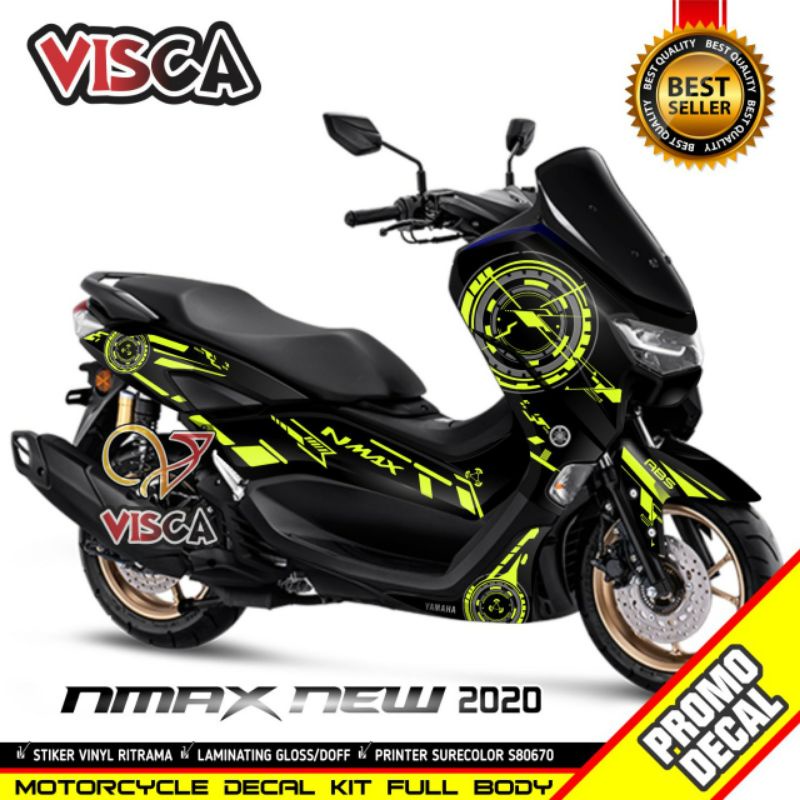 Decal Nmax 2020 Full Body Stiker Nmax 2020 Striping Nmax 2020 Sticker Nmax 2020 Full Blok motif SIMP