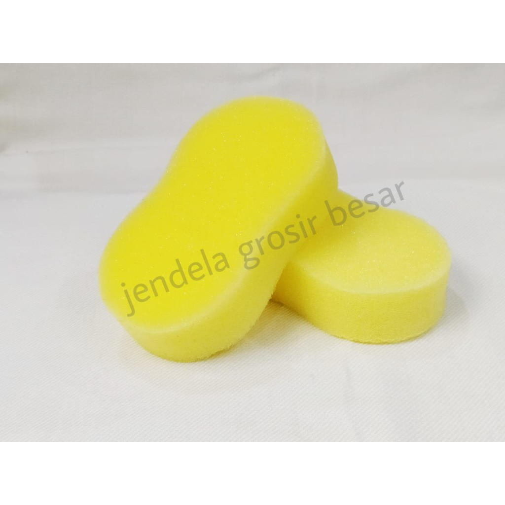 Sponge Cuci Mobil Pack Plastik - Busa Cuci Mobil