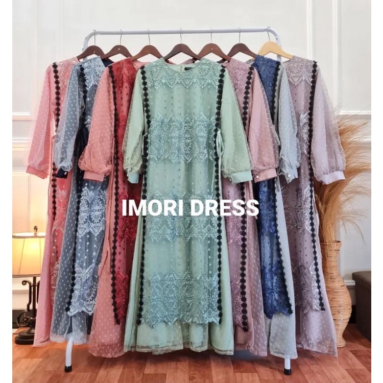 Gamis Amanda by Ozias Bordir import premium kondangan Gamis tutu premium tasyakuran pesta hari raya