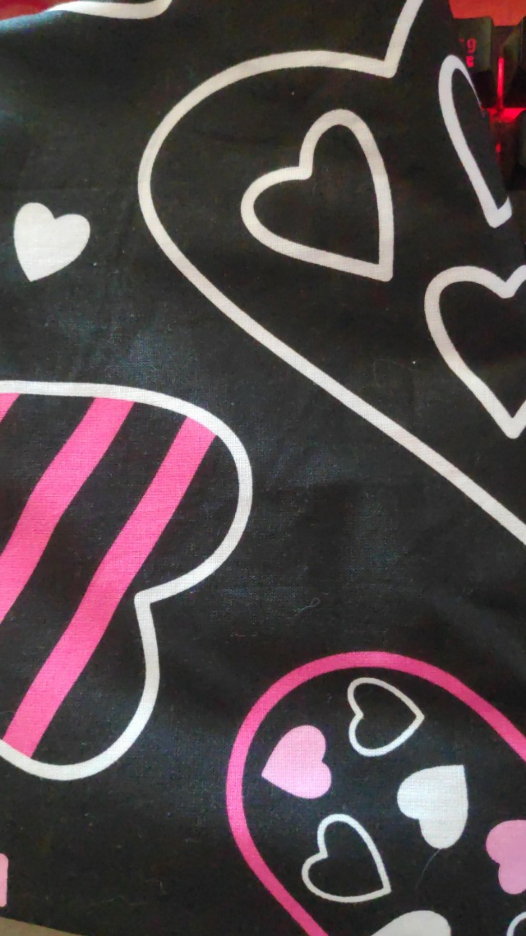 Heart Beat - Kain Sprei Katun Lokal Meteran Star Deluxe