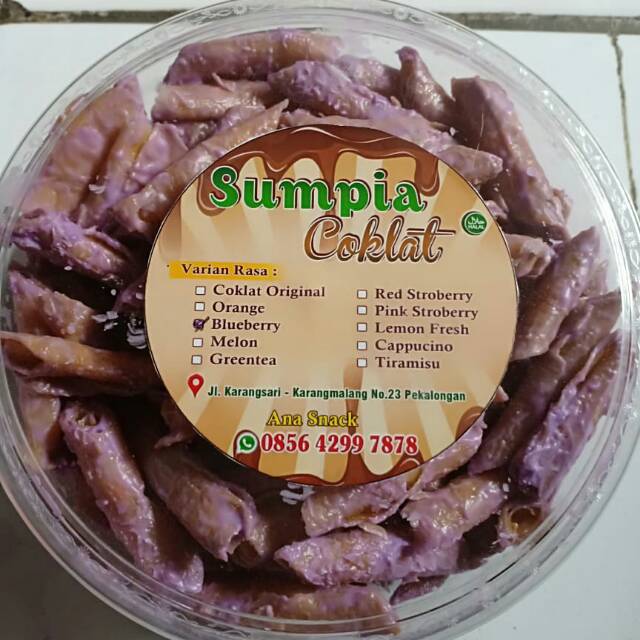 

Sumpia rasa blueberry