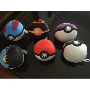 Boneka Pokeball Boneka Pokemon Boneka Pikachu Boneka Figure Pokemon Berkualitas