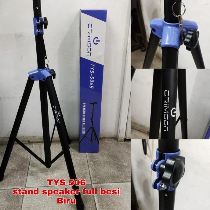 Stand Speaker Full Besi Tiang Speaker Besi Tripod Speaker Full Besi