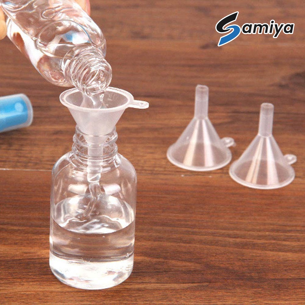 small perfume oil funnel plastic / corong plastik penuang botol minyak parfum serbaguna