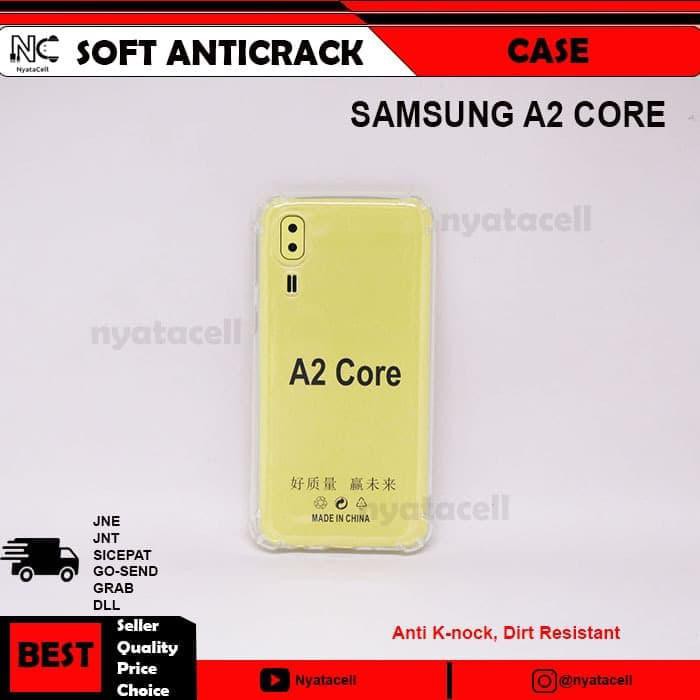 SUPER PROMO SAMSUNG A2 CORE SOFT CASE ANTICRACK / HARD CASING CLEAR JELLY - BENING