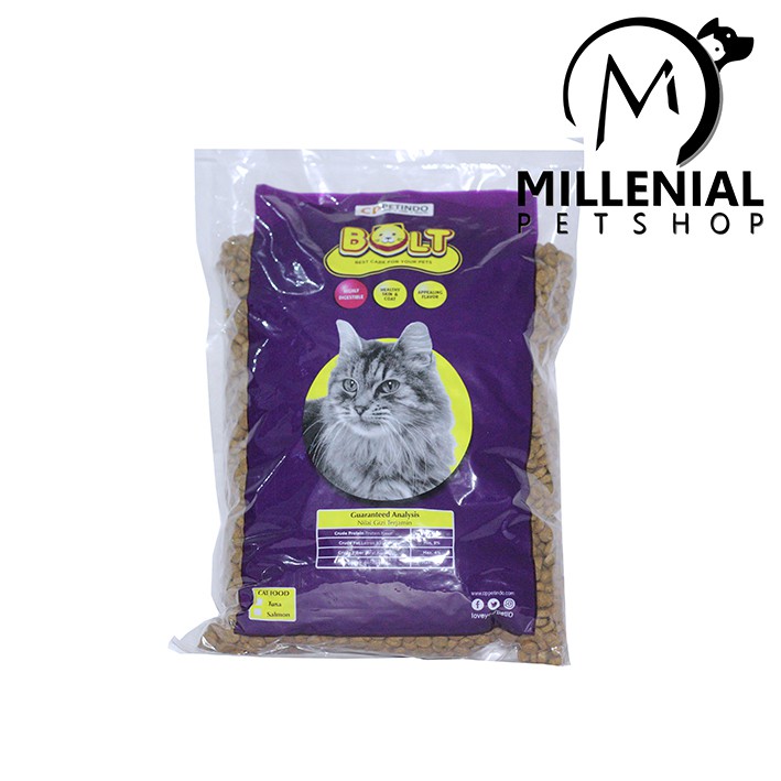 Makanan Kucing Bolt murah Tuna donat repack 1kg Cat Food 1 kg Repacking