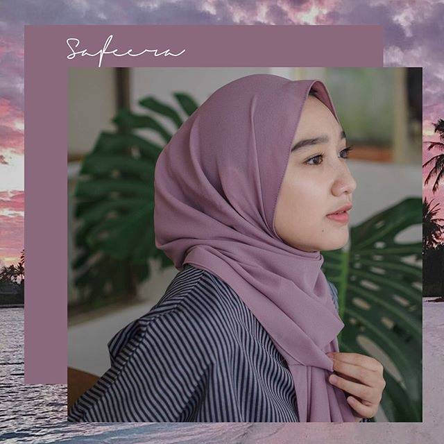 SAFEERA DAILY PASHMINA DUSTY PURPLE