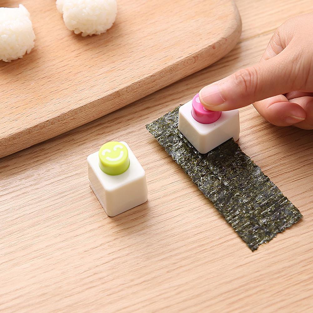 [house2020]Rice Ball Mold Sushi Embossing Mold Cute Bear Rice Ball Mold for Home Kitchen