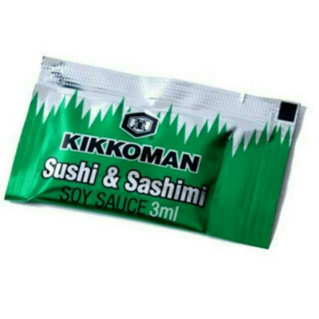 

Kikkoman shoyu sachet 100pcsX3ml - A057M
