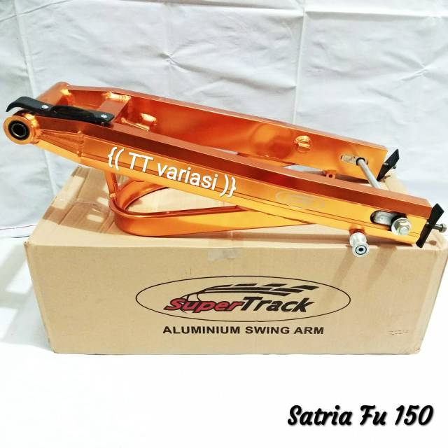 Swing arm SUPERTRACK Satria Fu 150 model BARU GOLD