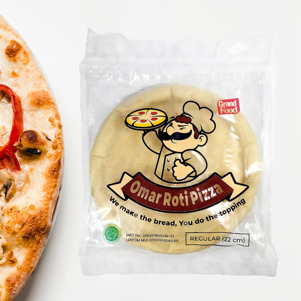 

Roti Pizza Base Edo Regular Ukuran 22 Cm