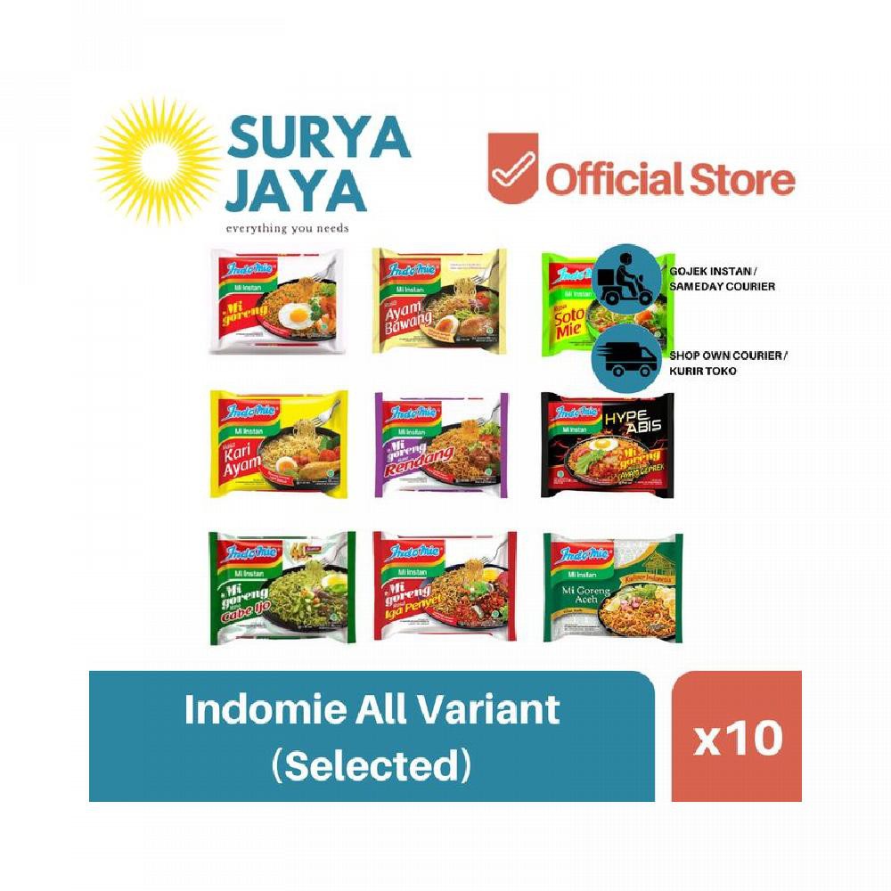 

Distributor Indomie All Varian isi 10pcs - Agen Mie Instant Indomie - Soto