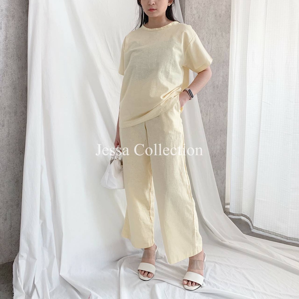 Sharon Plain Set TH 456 LINEN-4