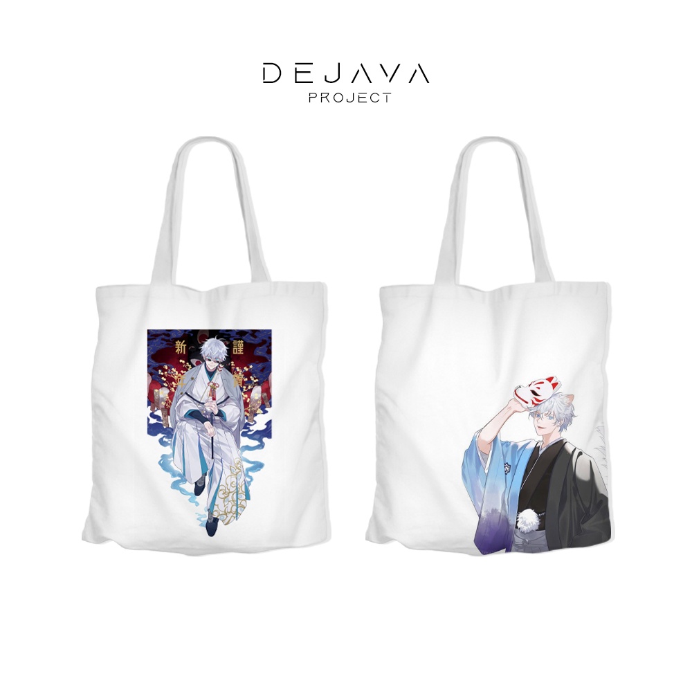 TOTEBAG ORIGINAL DEJAVA KUALITAS TOTEBAG  KANVAS TERBAIK ANIME JUJUTSU GOJO SATORU KEREN TERBARU