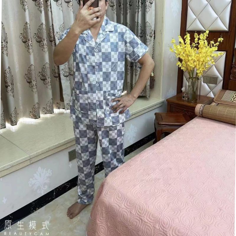 BAJU TIDUR PRIA IMPORT / STELAN PIYAMA PANJANG PRIA PREMIUM