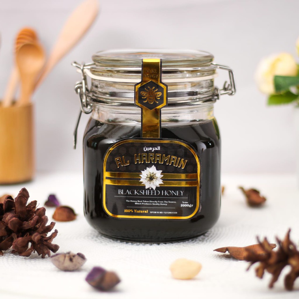 

Madu Habbatussauda Asli 1 Kg Blackseed Al Haramain 1Kg Pure Honey Alharamain Madu Arab Murni Jinten