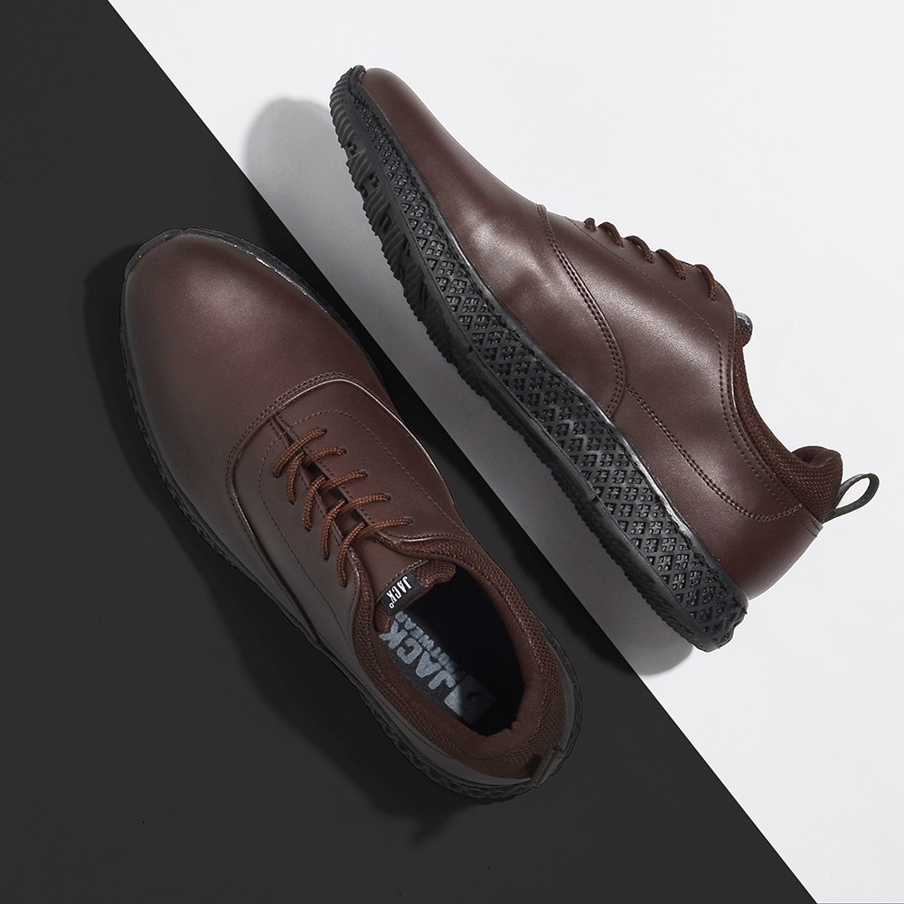 GARRICK BROWN |ManNeedMe x Jack| Sepatu Oxford Pria | Pantofel Formal