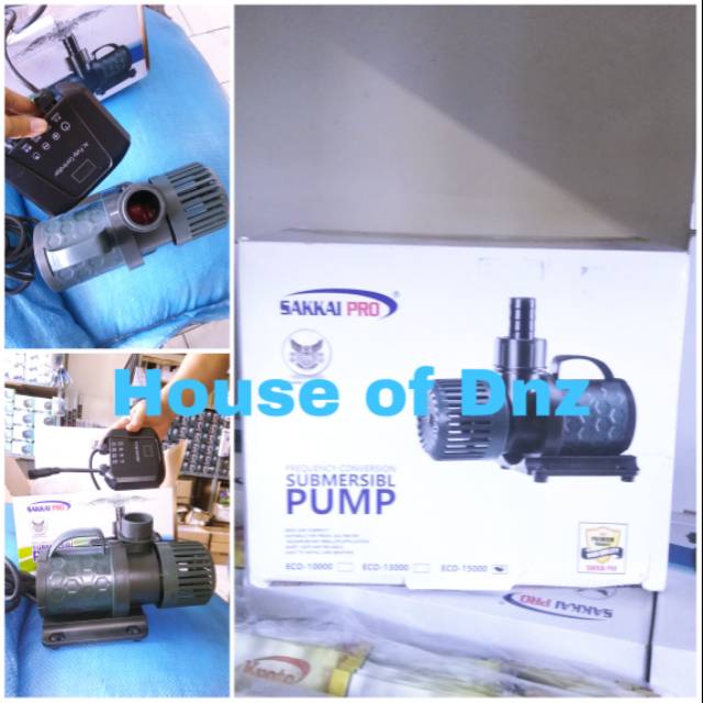 Pompa Kolam Ikan Sakkai Pro Eco 13000 / Water Pump Sakkai Eco 15000 / Pompa Air Mancur Sakkai 13000
