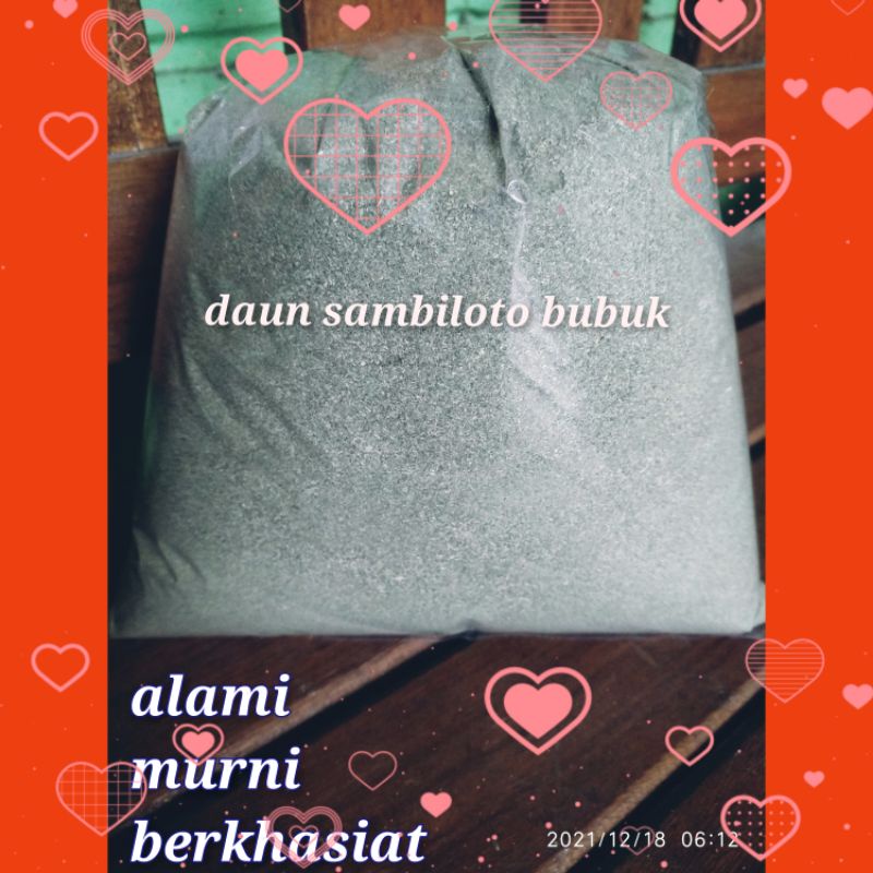 

Bubuk Daun Sambiloto