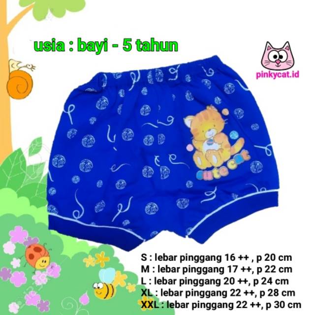  Celana  Pendek Anak Murah Cowo Cewe Bayi  Baby Shortpants 