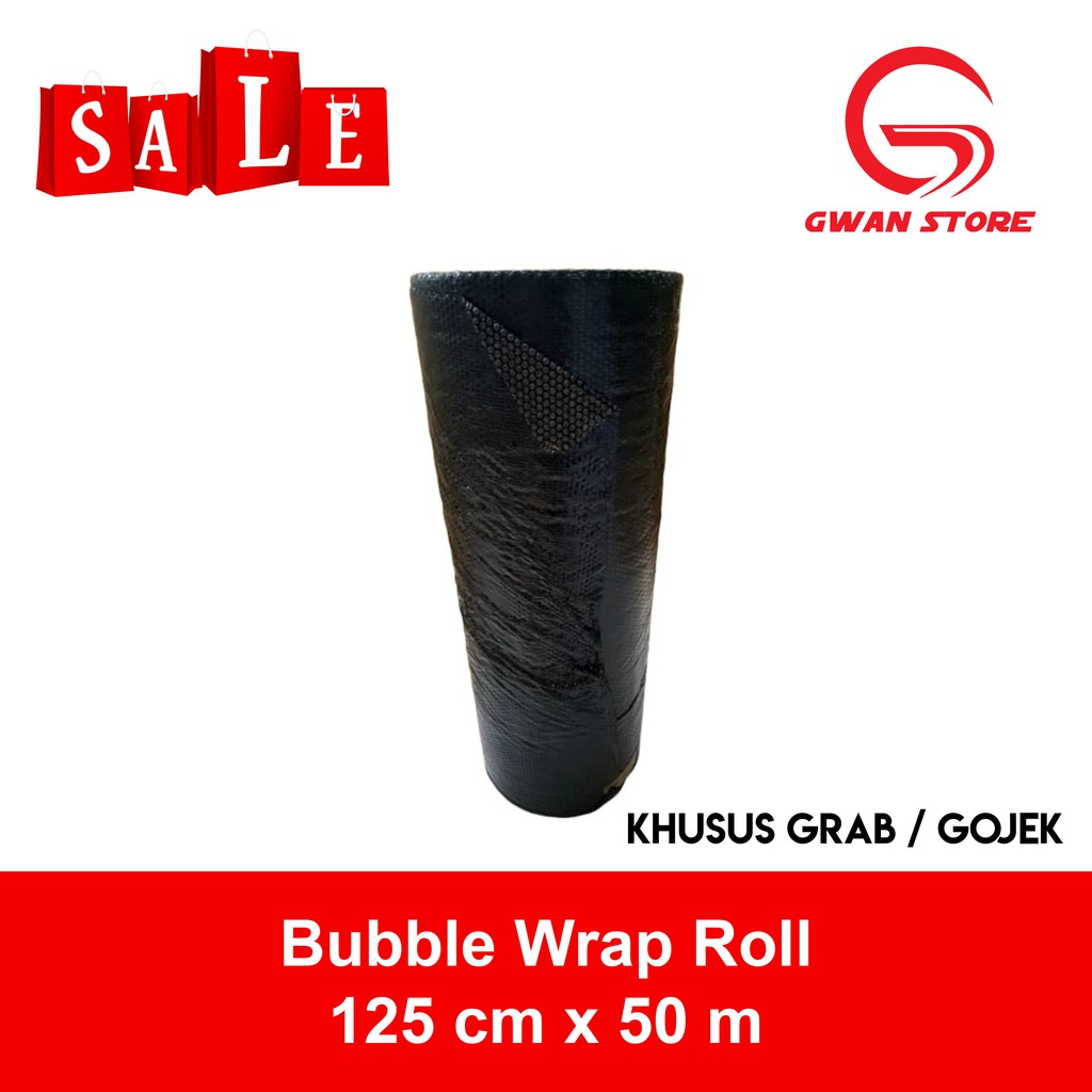 

Plastik Packing Bubble Wrap Roll 125cm x 50m