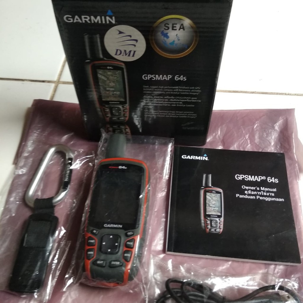 Gps Garmin 64s Tam Baru