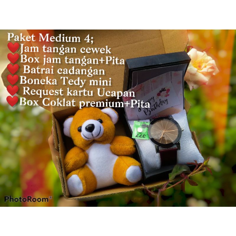 

❤️ New❤️ Hampers Cewek, Hempers Boneka,Gift Box Jam tangan cewek, Kado Ulang Tahun, Graduation