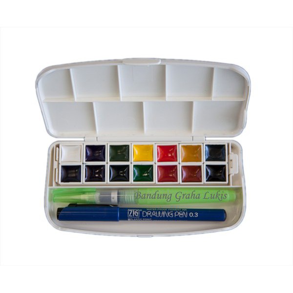 

Promo Spesial Kuretake Zig Transparent Watercolour set 14 Terlaris
