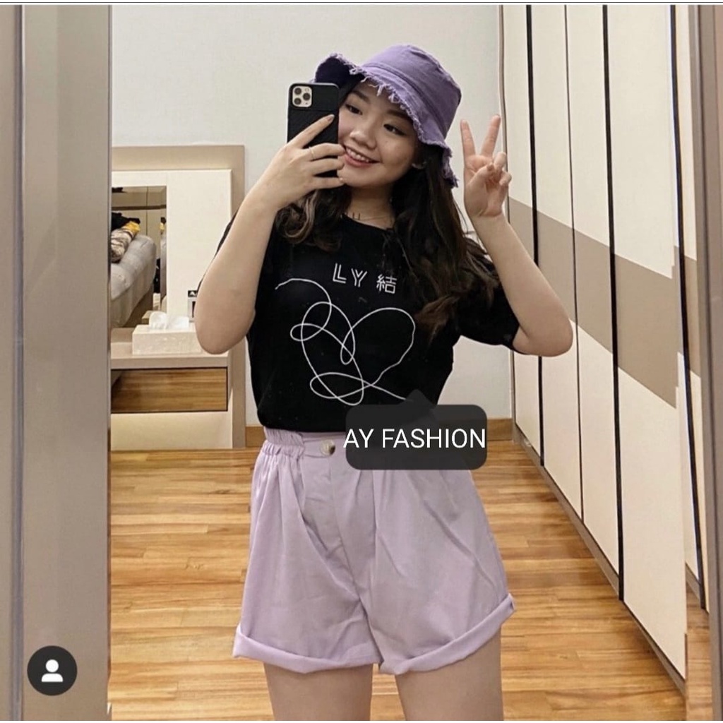 KAOS LOVE YOURSELF BTS TSHIRT | BORAHAE BT21 ARMY BAJU KAOS TUMBLR TEE