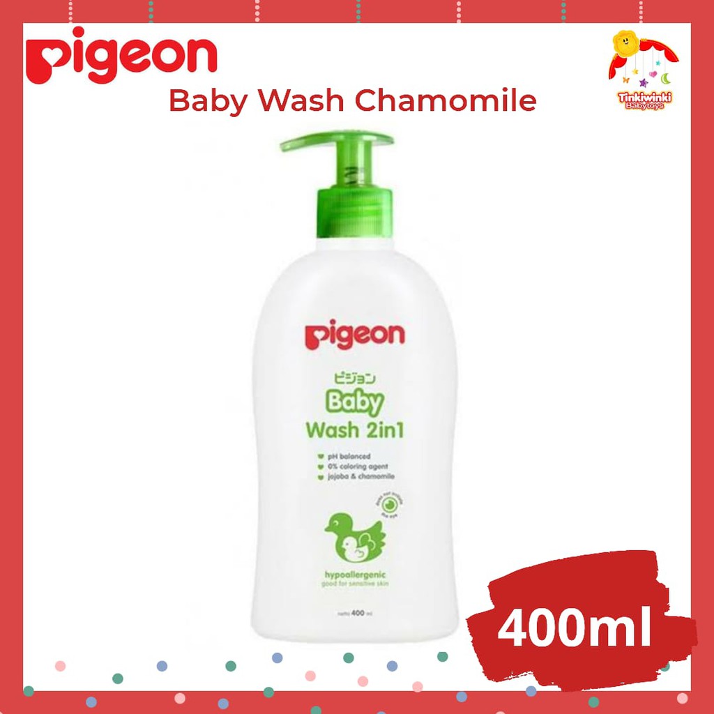 Pigeon Baby Wash Chamomile 400ml PUMP