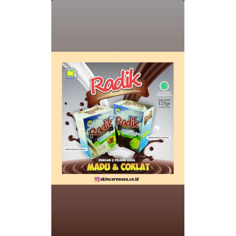 

RADIK SUSU PENAMBAH BERAT BADAN