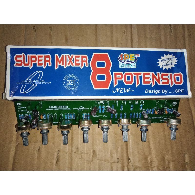 KIT MIXER 8 POTENSIO