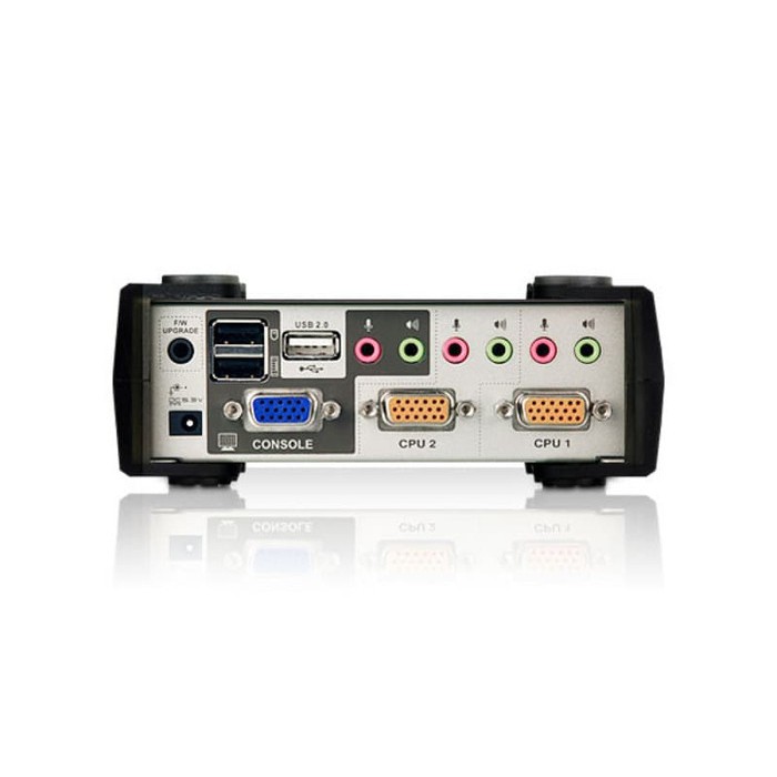 ATEN 2-Port PS/2-USB VGA/Audio KVMP Switch with OSD ( CS1732B )