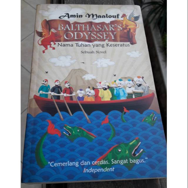 Balthasar's Odyssey Nama Tuhan yang Keseratus sebuah novel oleh Amin Maalouf book sale