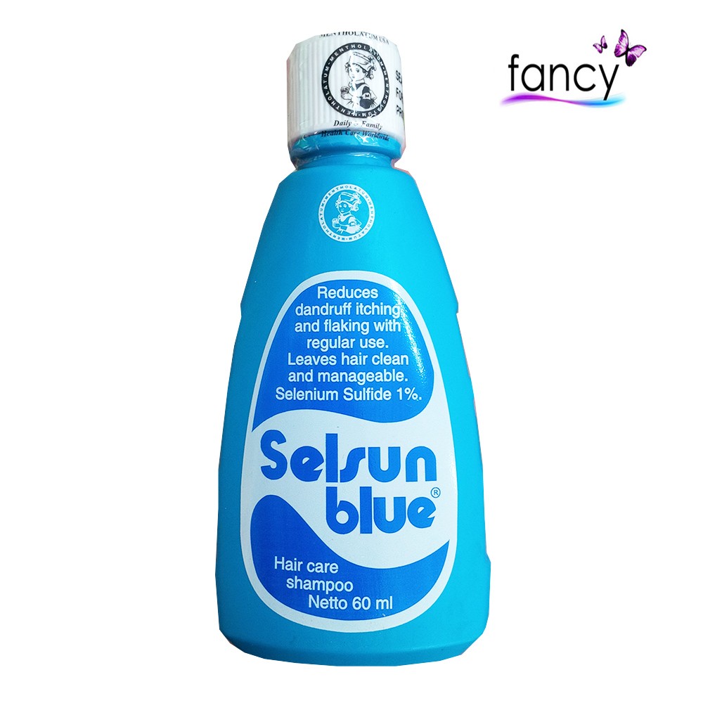 Selsun Blue Shampoo  60ml Shopee Indonesia