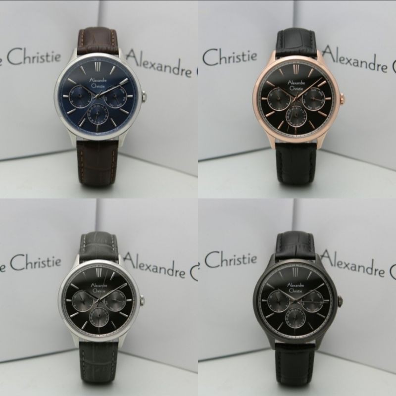JAM TANGAN PRIA ALEXANDRE CHRISTIE  6569 AC 6569MF Ac 6569 ORIGINAL [ GARANSI RESMI 1 TAHUN ]